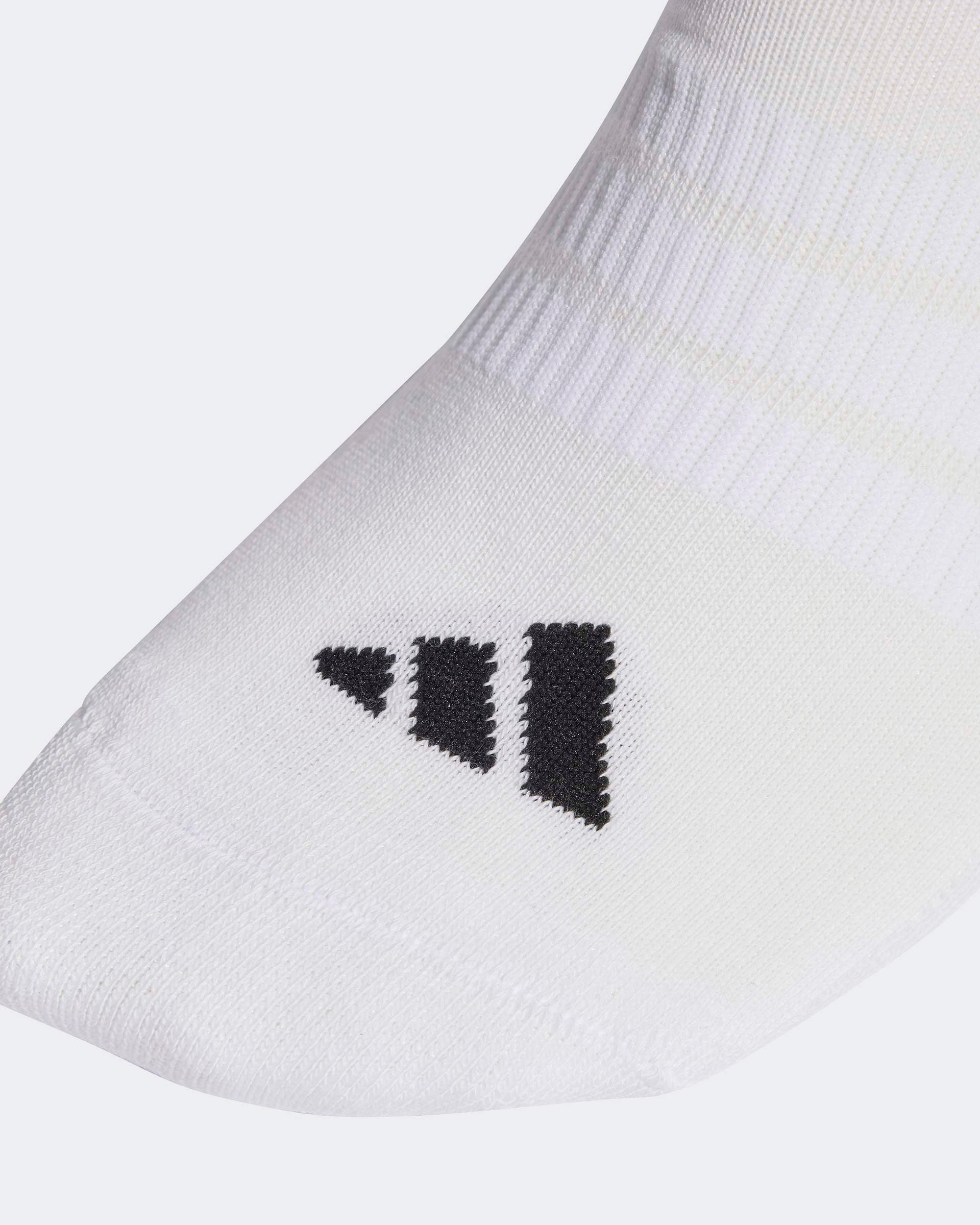 Meias Adidas Invisíveis Almofadadas 3P Brancas Adidas