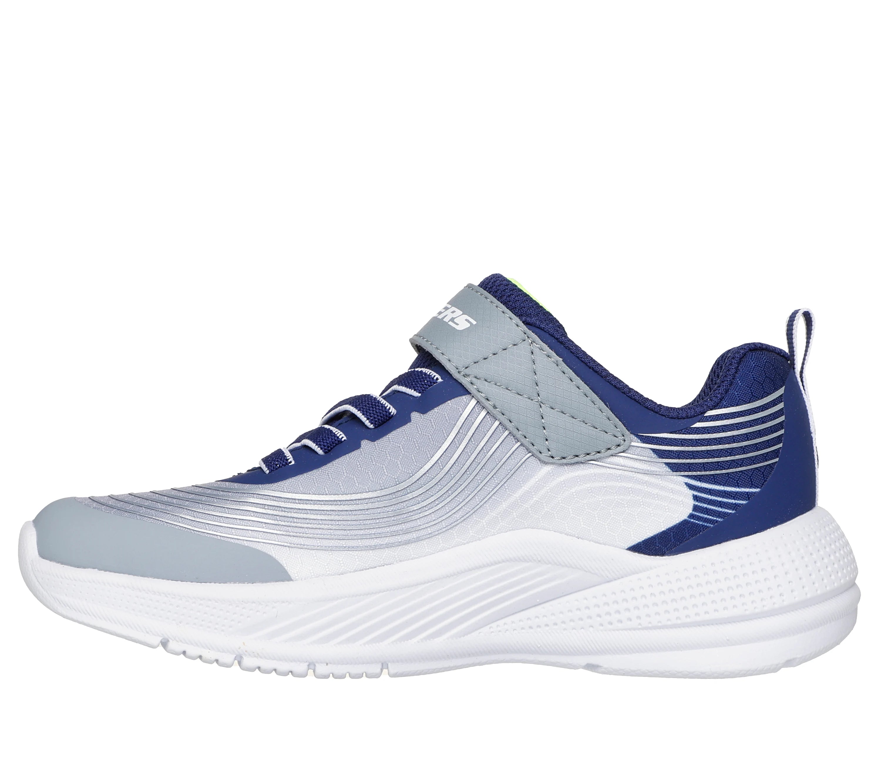 Skechers Microspec Advance Branco/Azul Skechers