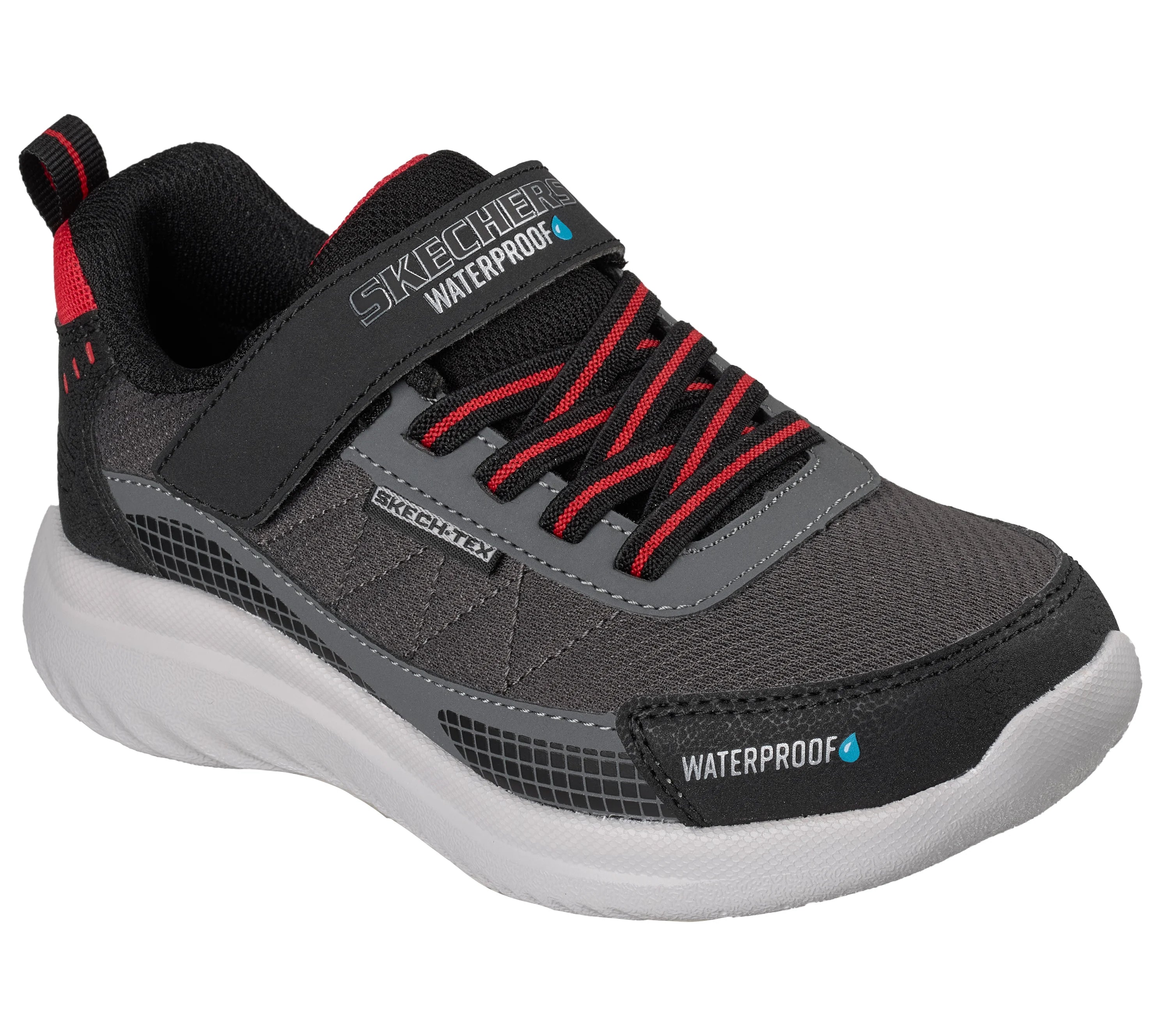 Skechers Bounder 2.0 Aqua Pace Criança Preto/Cinza Skechers