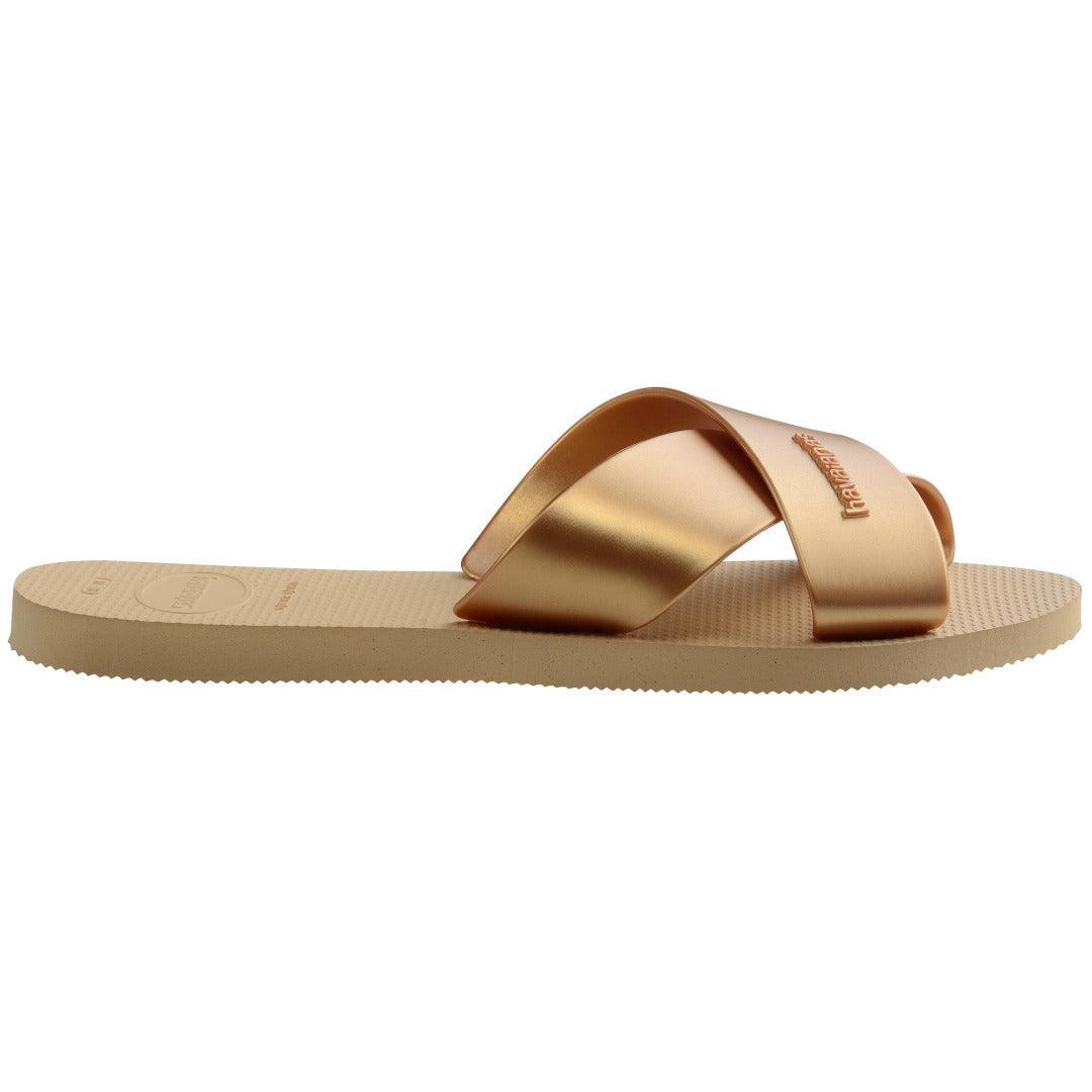 Havaianas Aqua Metal FC Dourado Havaianas