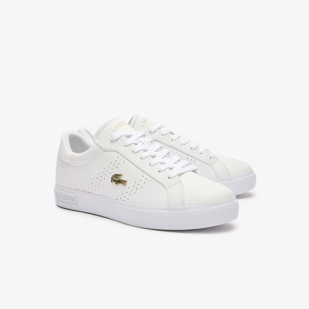 Lacoste Powercourt 2.0 Leather Branca Lacoste