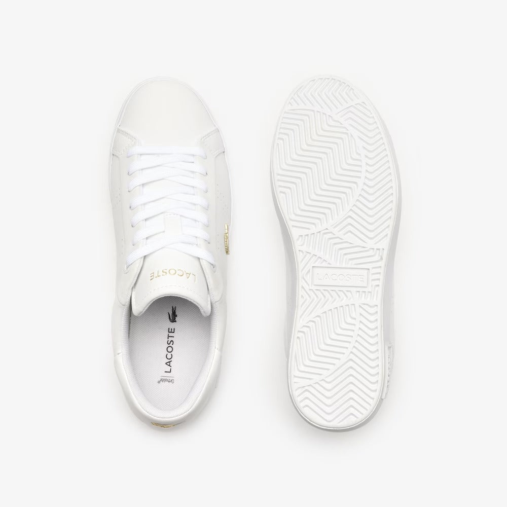 Lacoste Powercourt 2.0 Leather Branca Lacoste