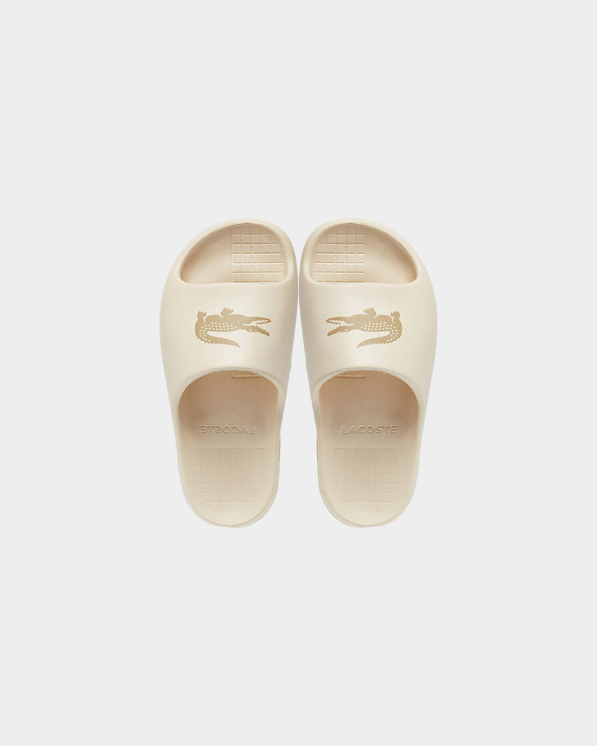 Lacoste Chinelos Serve Slide 2.0 Bege Lacoste