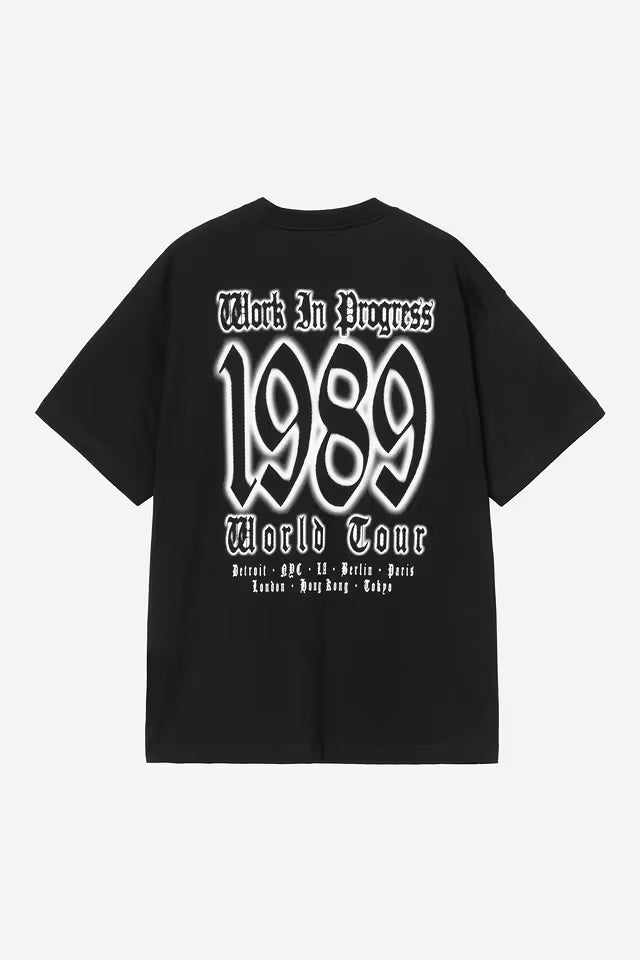 T-shirt Homem Carhartt WIP World Tour Preta Carhartt