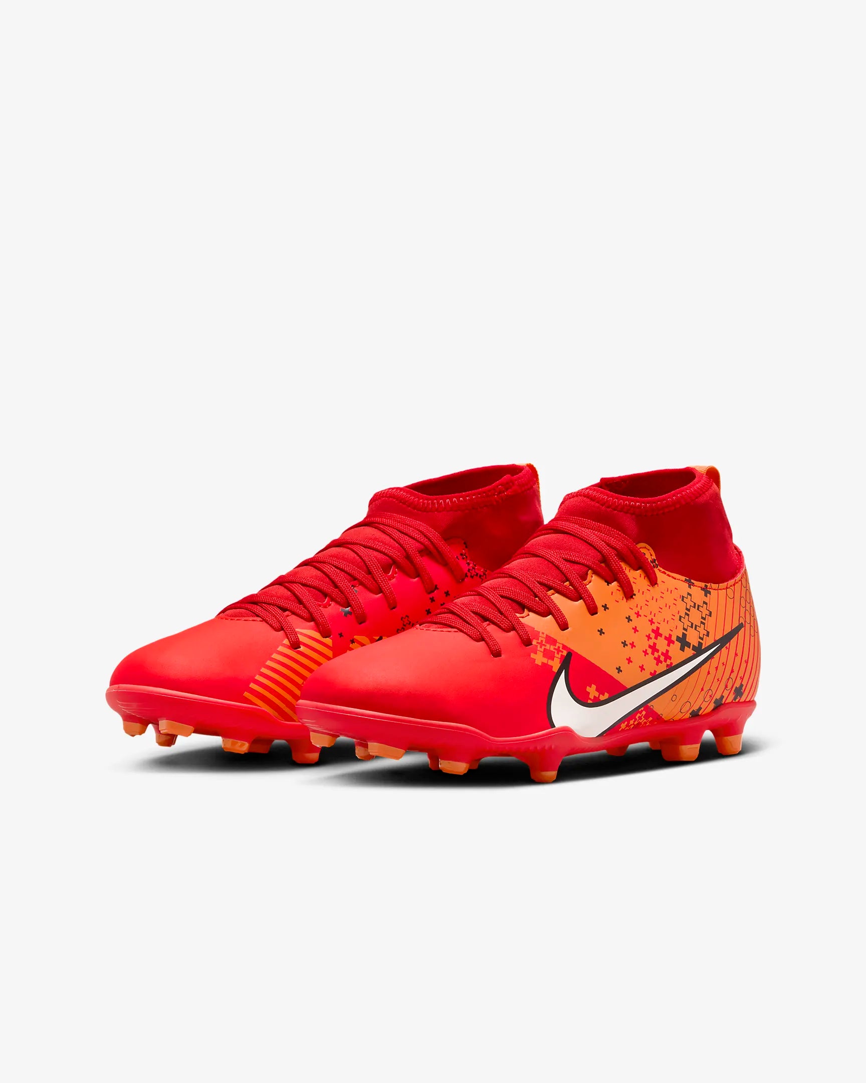 Nike Júnior Mercurial Superfly 9 FG/MG Laranja Nike