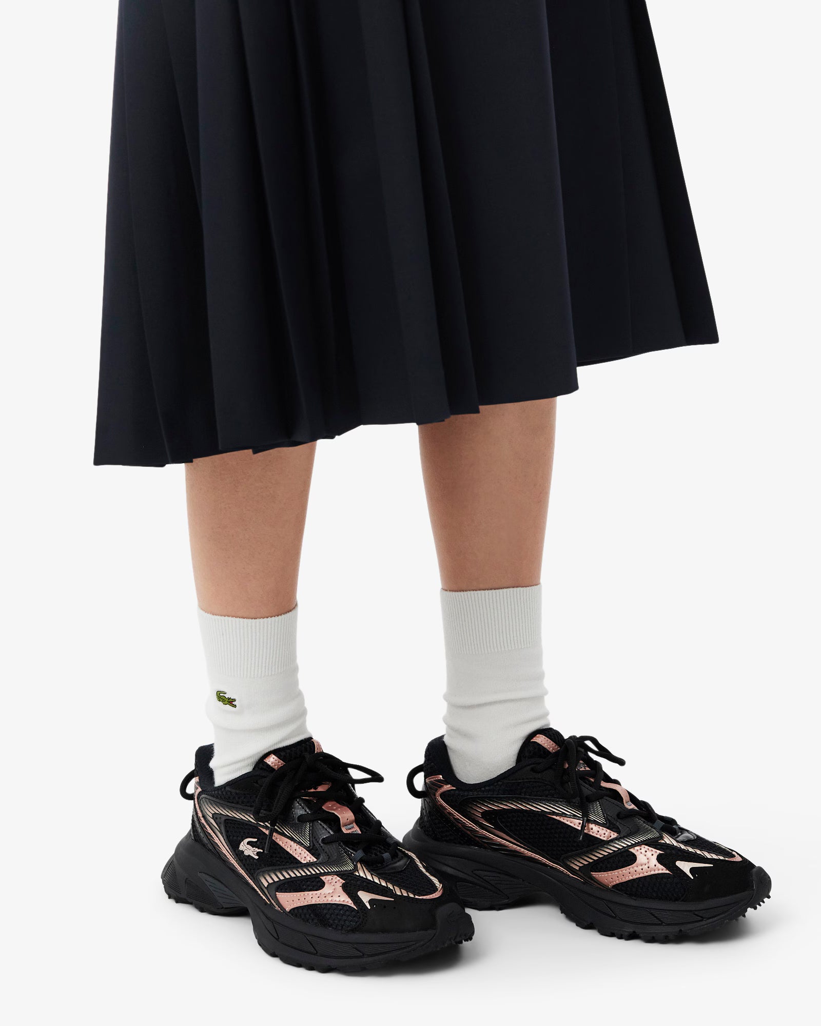 Lacoste L003 Neo Shot Preto/Rosa Lacoste