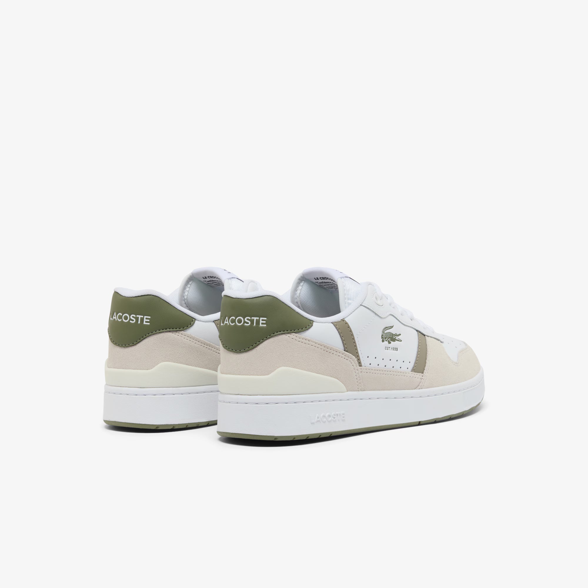 Lacoste T-Clip Set Branco/Verde Lacoste