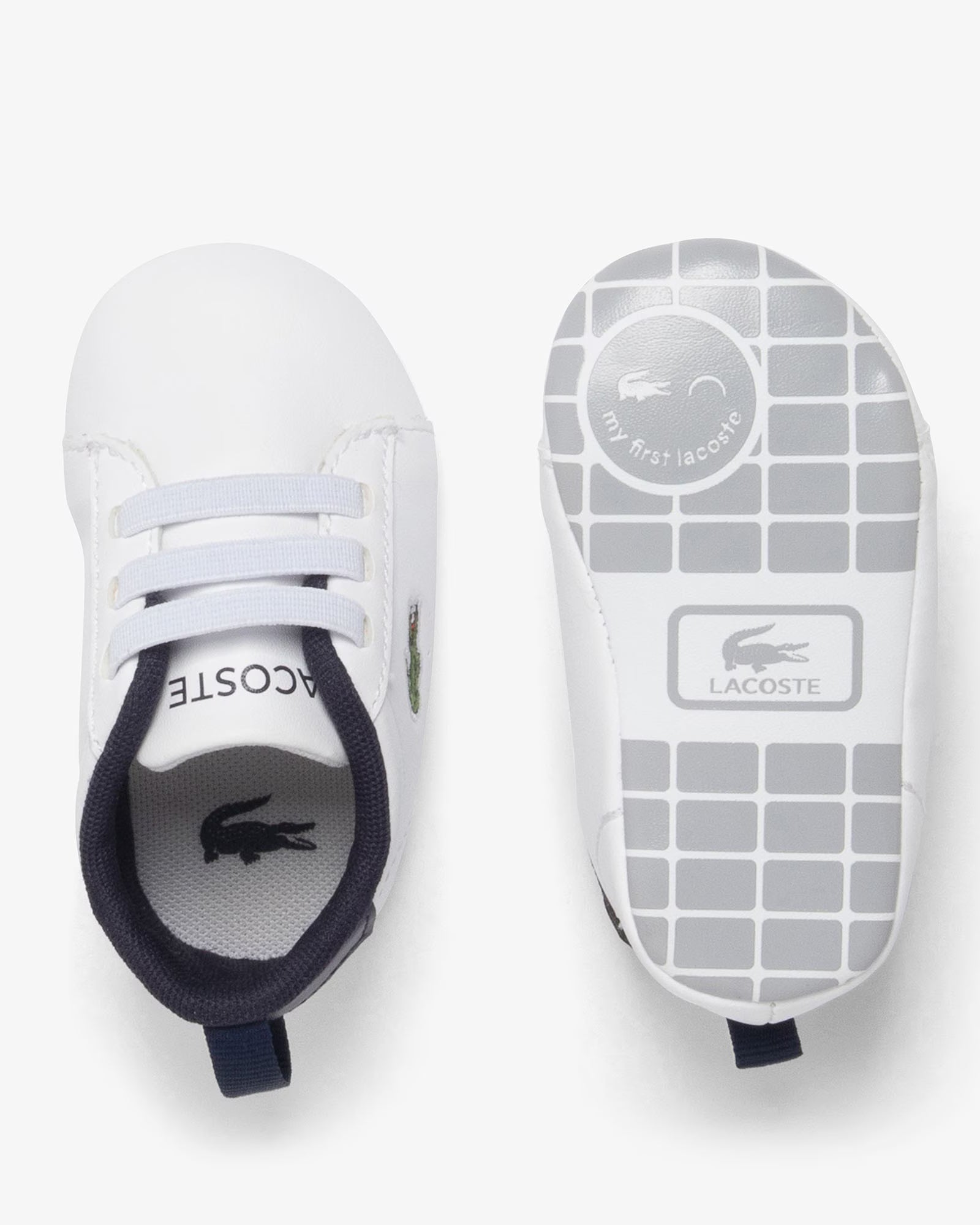 Lacoste Carnaby Set Recém-Nascidos Branco/Azul Lacoste