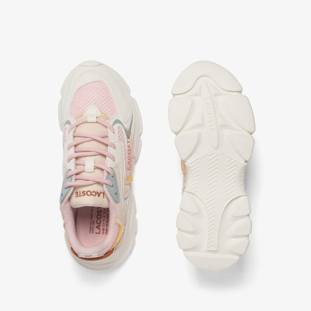 Lacoste L003 Neo J Branca/Rosa Lacoste