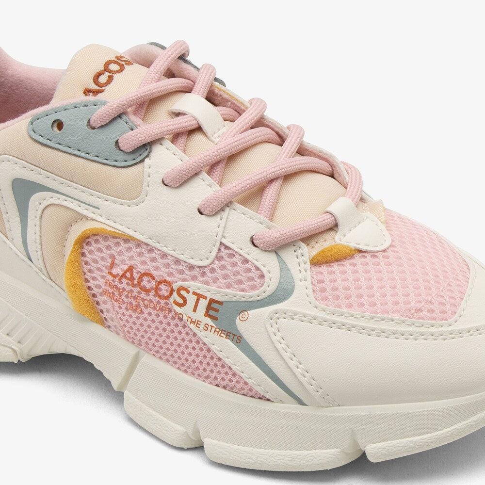 Lacoste L003 Neo J Branca/Rosa Lacoste