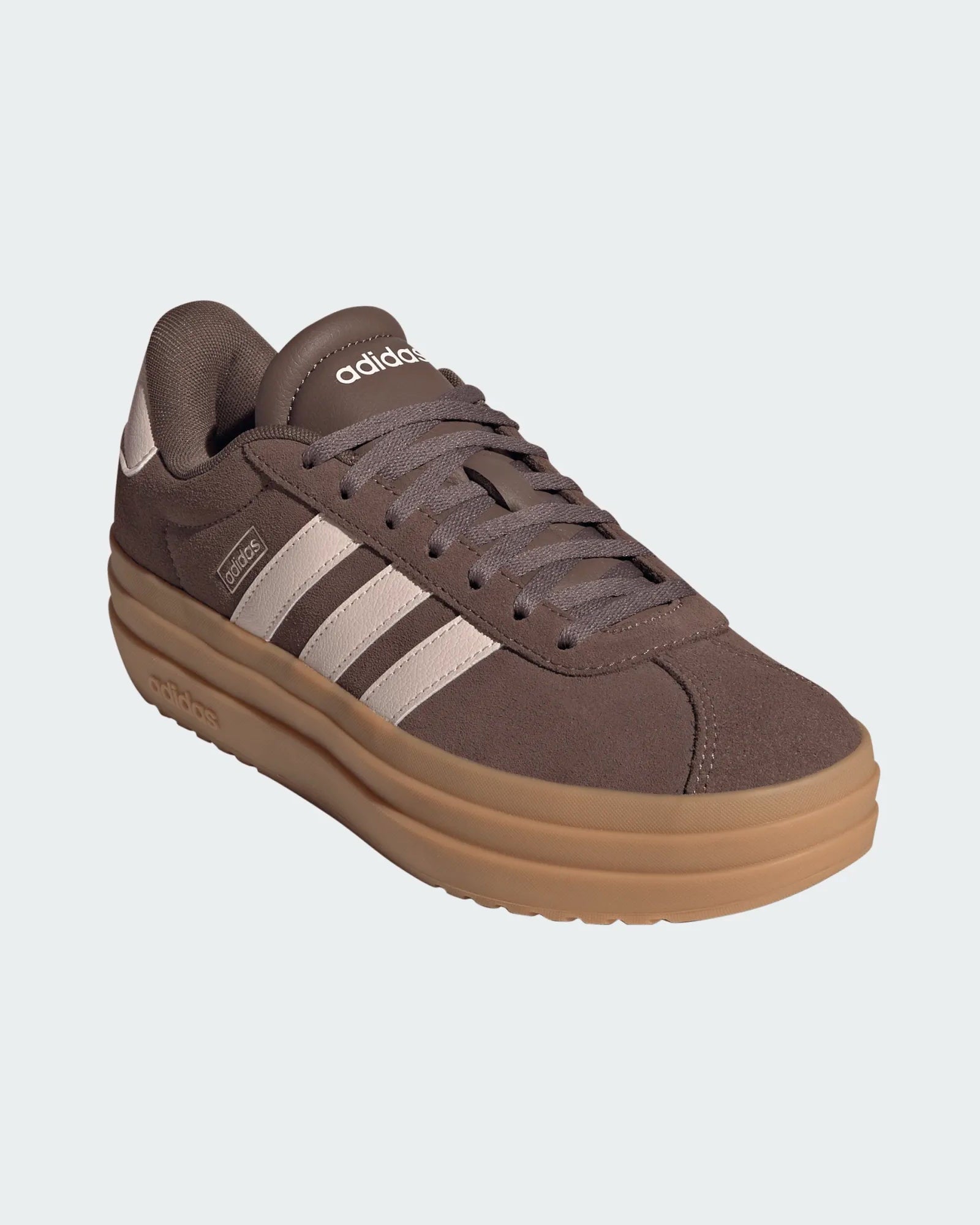 Sapatilhas Mulher Adidas VL Court Bold Castanho/Rosa Adidas