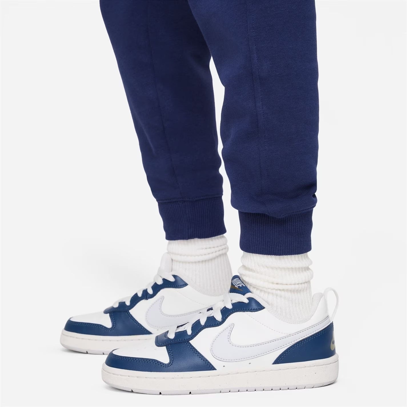 Nike Fato De Treino Fleece Jr Azul Marinho Nike