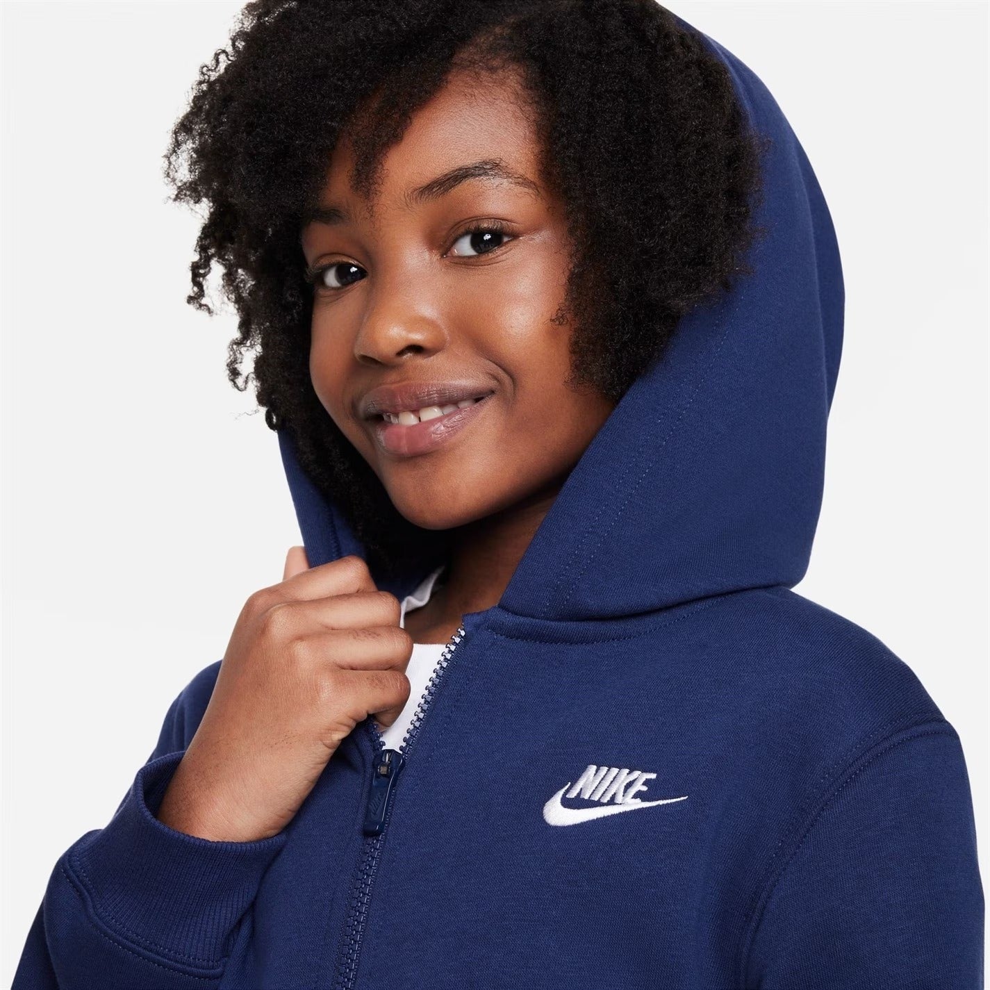 Nike Fato De Treino Fleece Jr Azul Marinho Nike