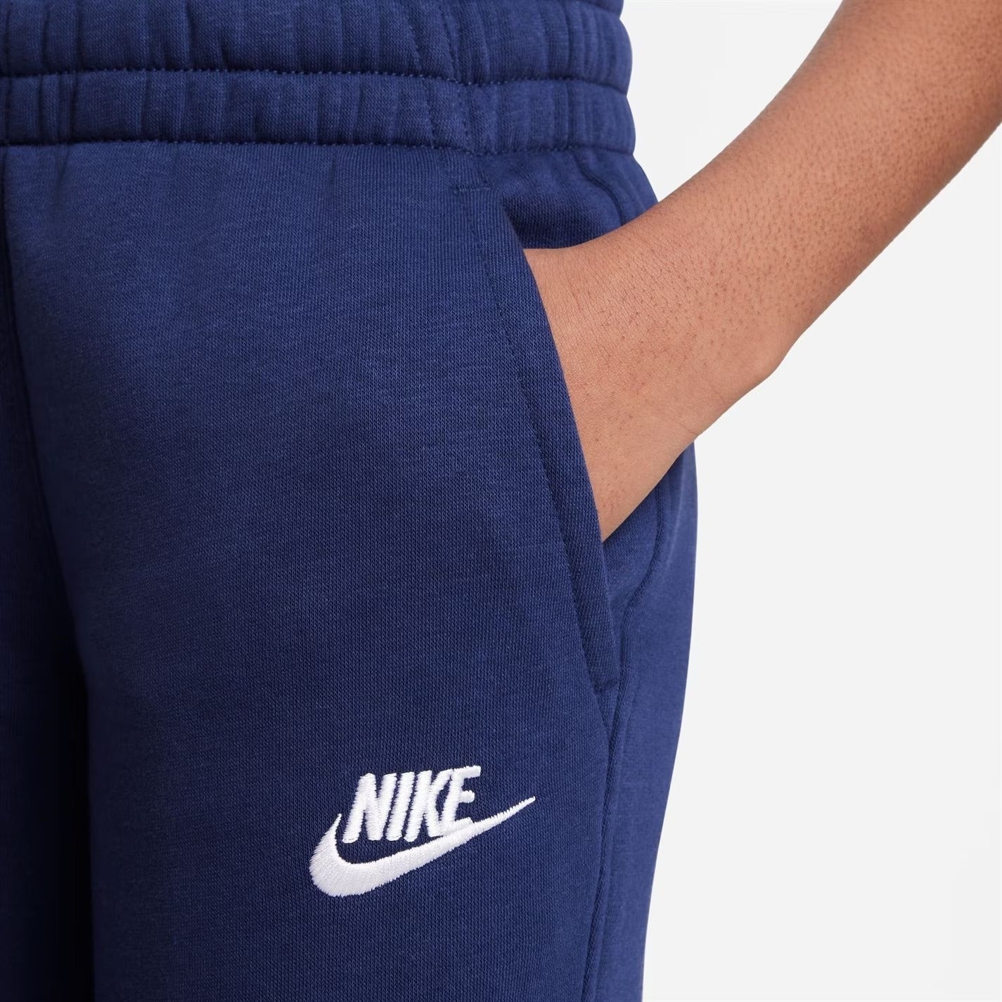 Nike Fato De Treino Fleece Jr Azul Marinho Nike