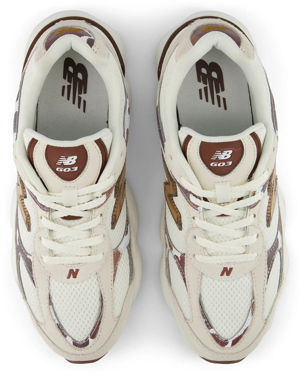 Sapatilhas Mulher New Balance 603 Branco/Castanho New Balance