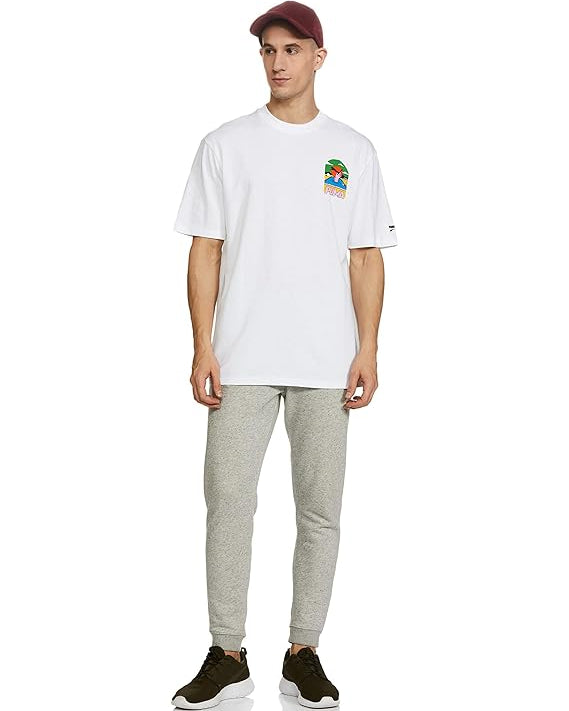 Puma Downtown Graphic T-shirt Branca Puma