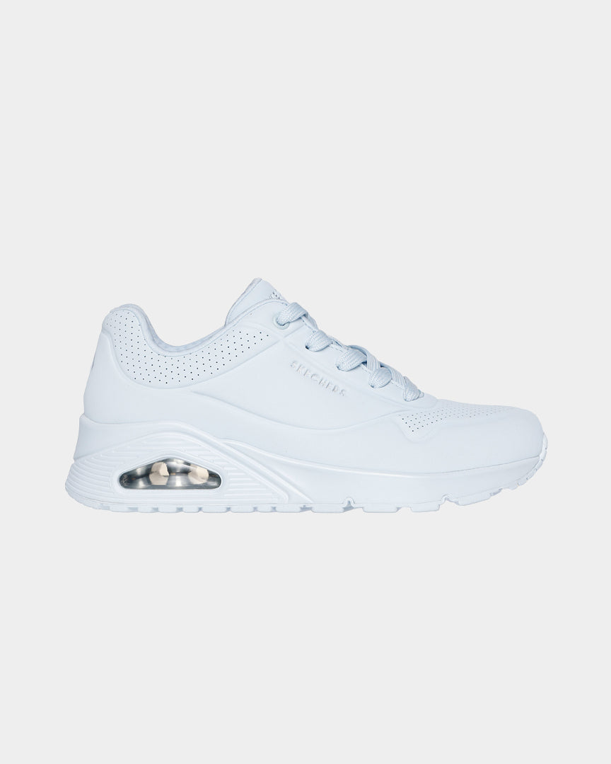 Skechers Uno - Stand on Air Branco Azulado 73690LTDN
