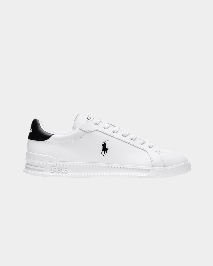 Sapatilha Ralph Lauren Heritage Court II Branco/Preto 809829824005