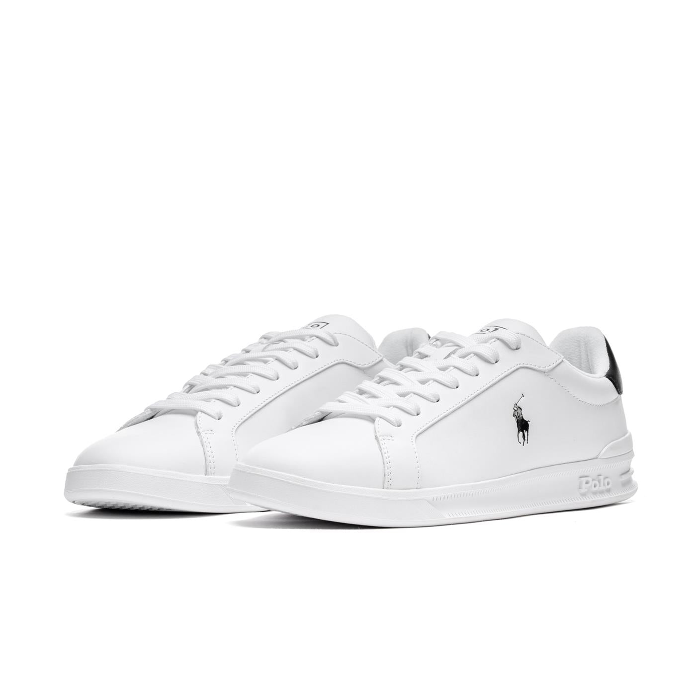 Ralph Lauren Heritage Court II Branco/Preto Polo Ralph Lauren