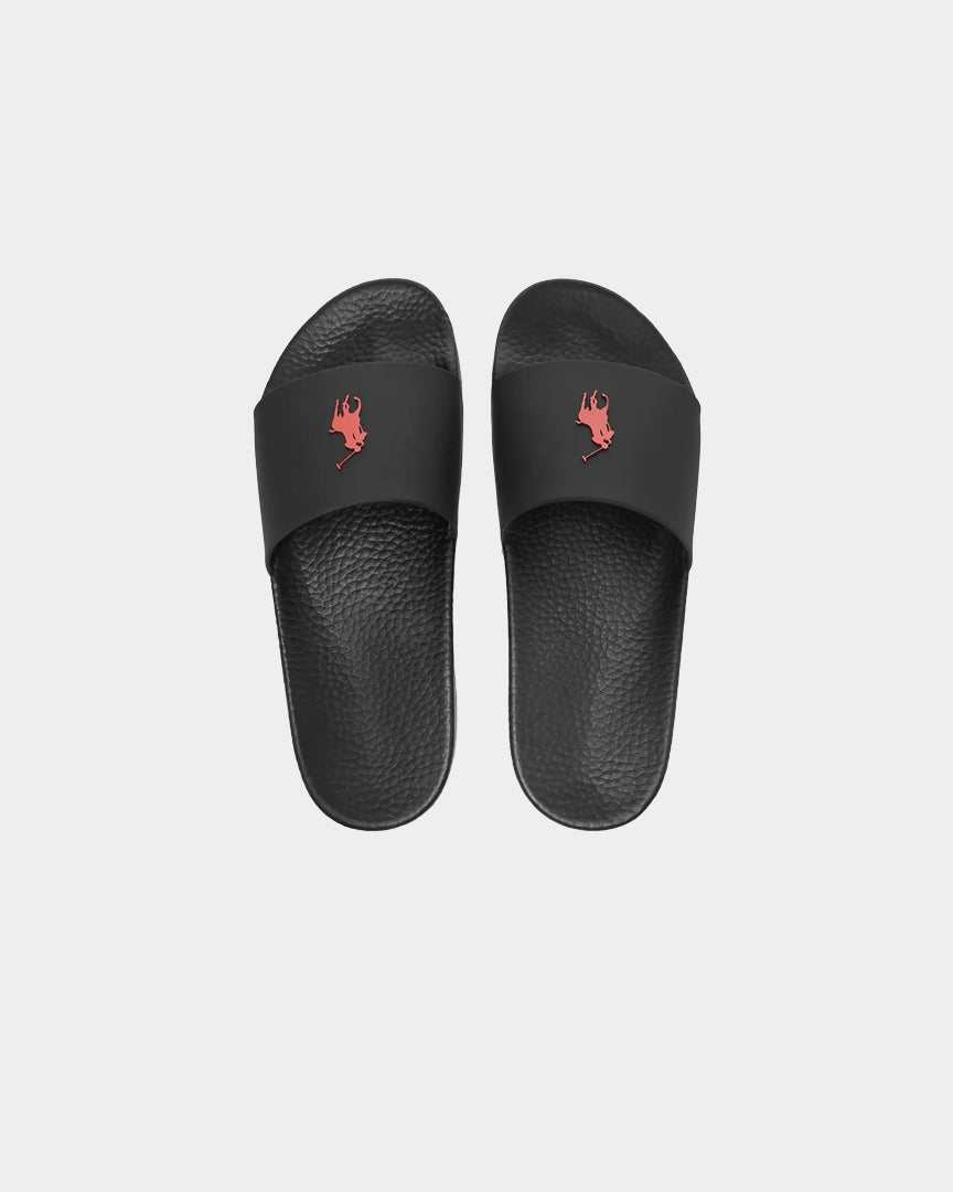 Ralph Lauren Chinelos Polo Pretos Polo Ralph Lauren