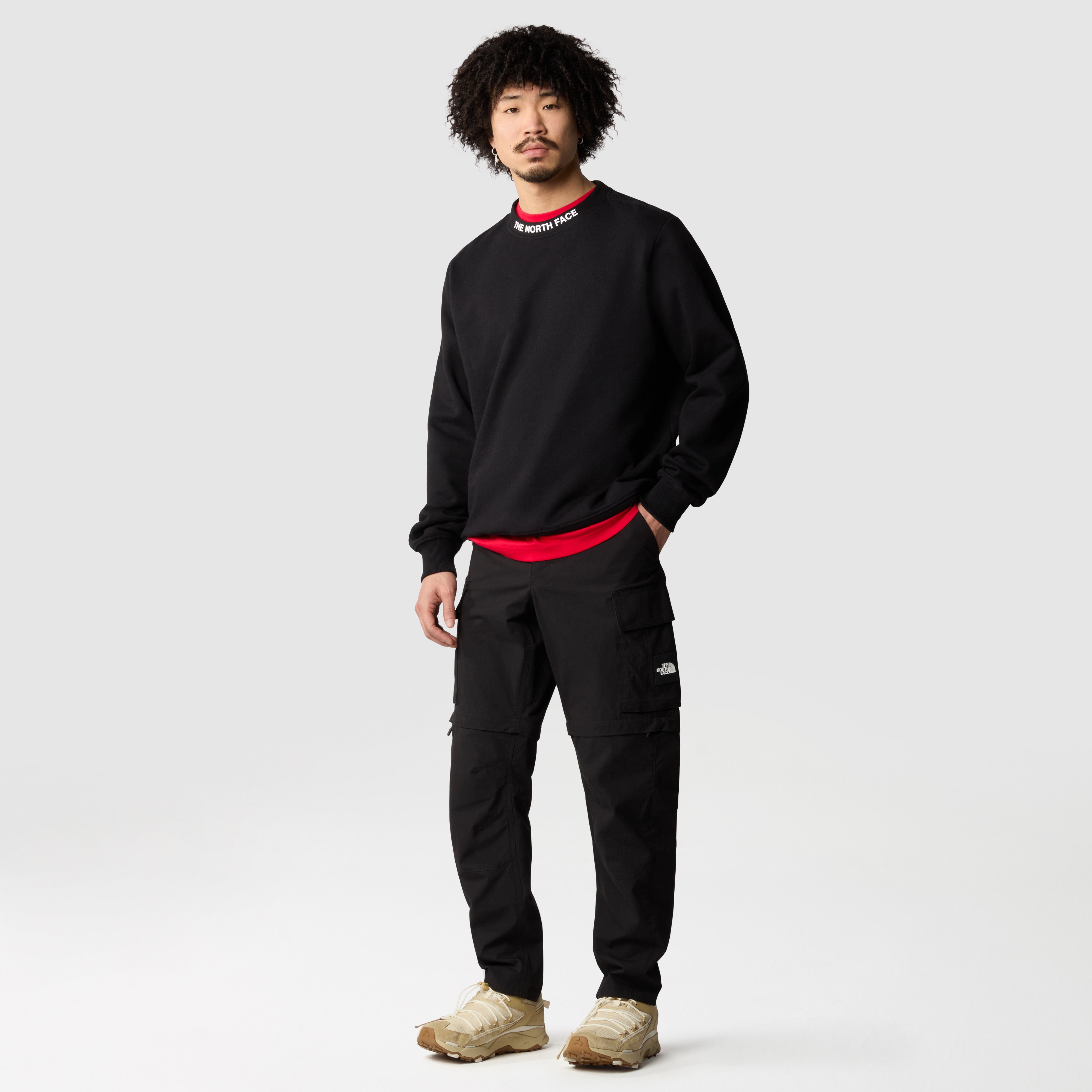 The North Face Camisola Zumu Crew Preta The North Face