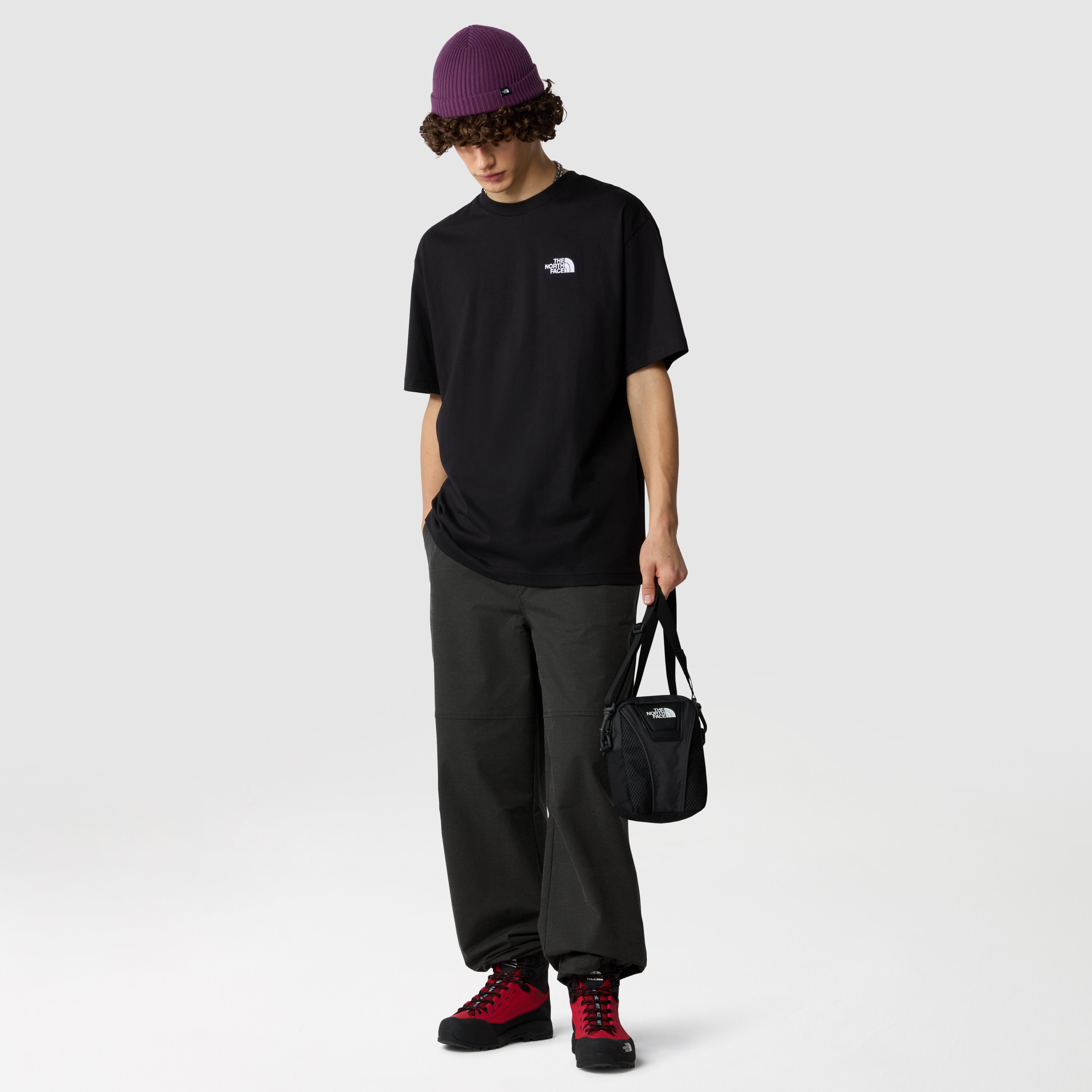 The North Face T-shirt Simple Dome Oversized Preta The North Face