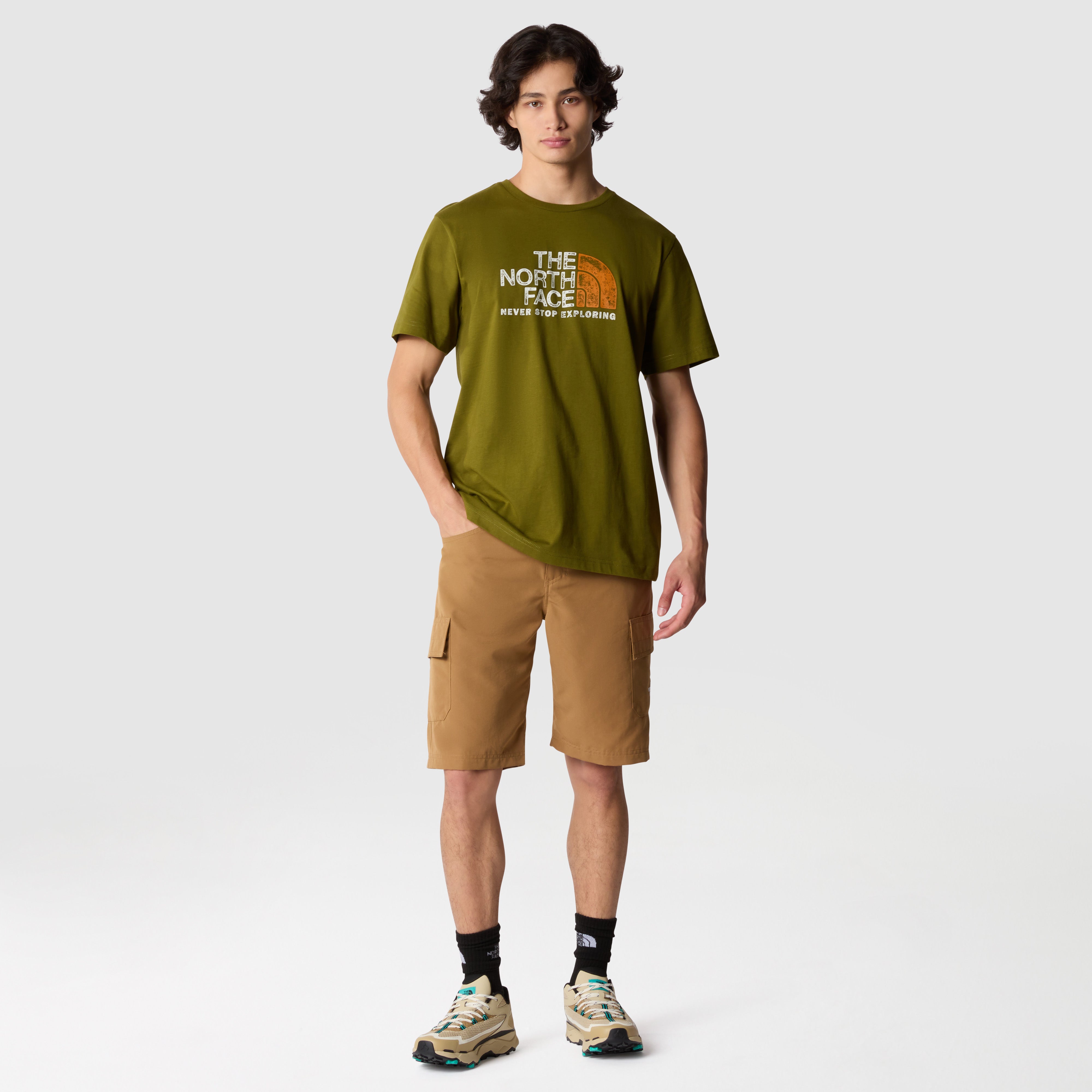 The North Face T-shirt Rust 2 Verde The North Face