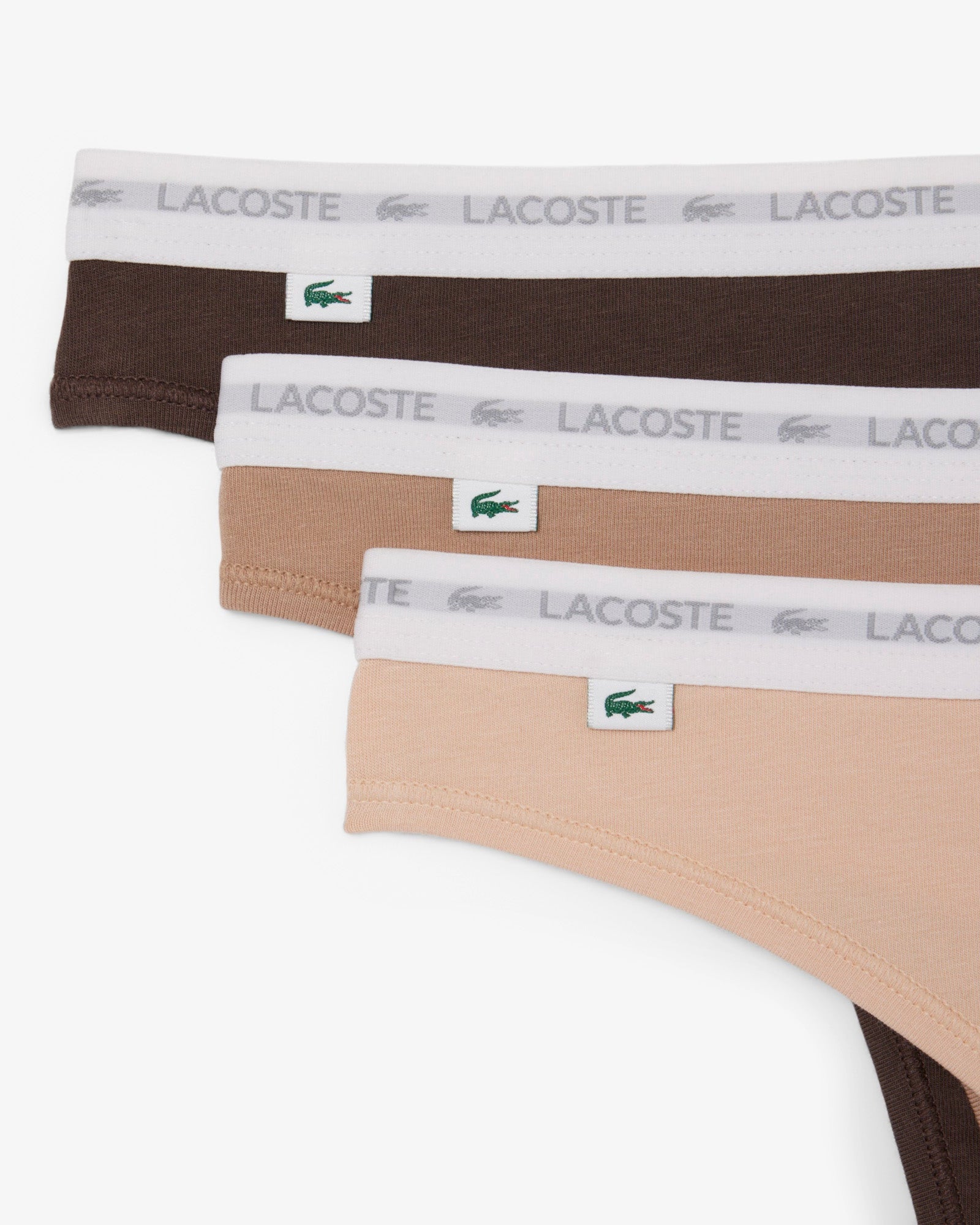 Lacoste Pack 3 Cuecas String Multicor Lacoste