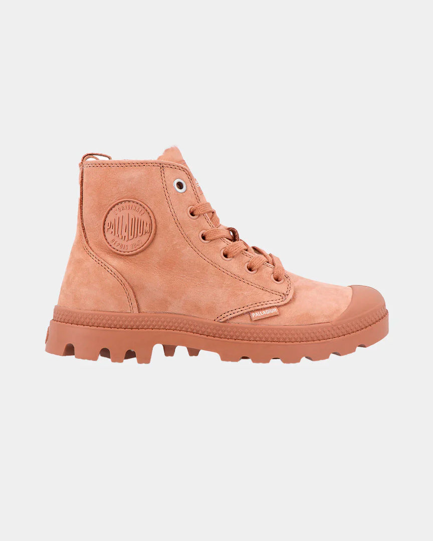 Palladium Bota Pampa Hi Zip Castanha 959982254