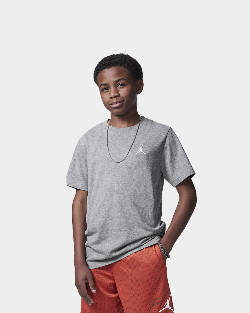 Nike Jordan T-shirt Jumpman J Cinza 95D266GEH