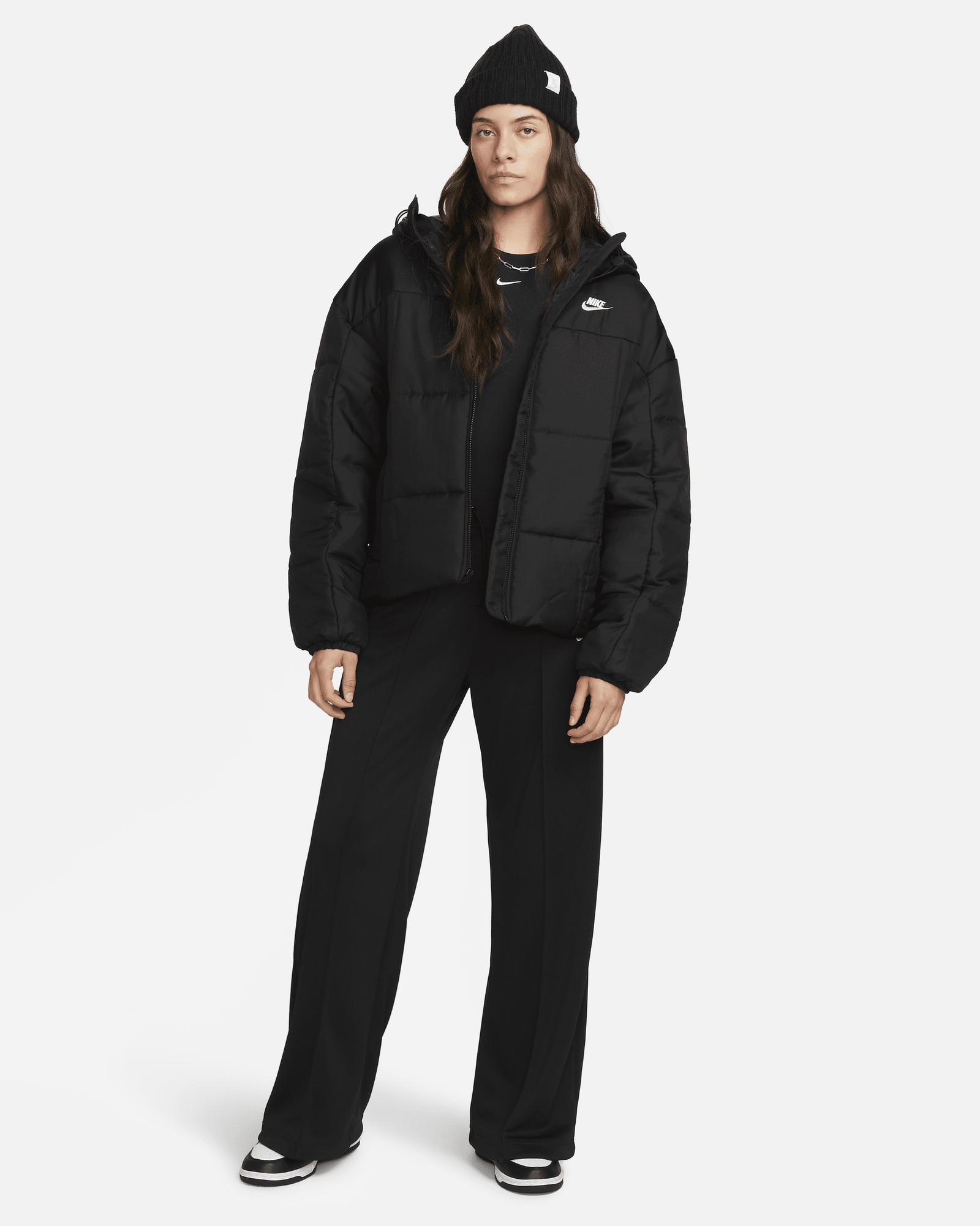 Nike Blusão Classic Puffer Preto Nike