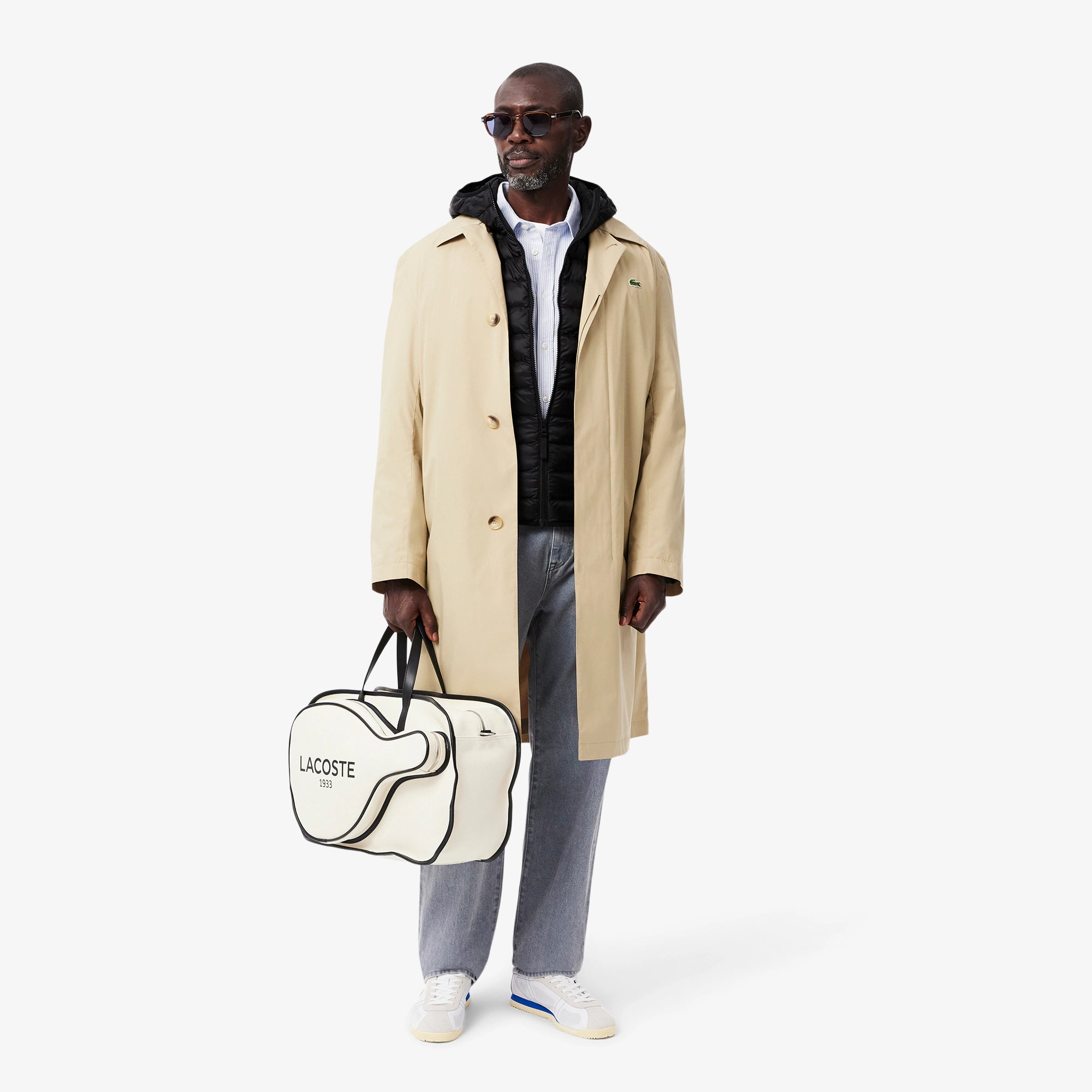 Lacoste Blusão Preto Lacoste