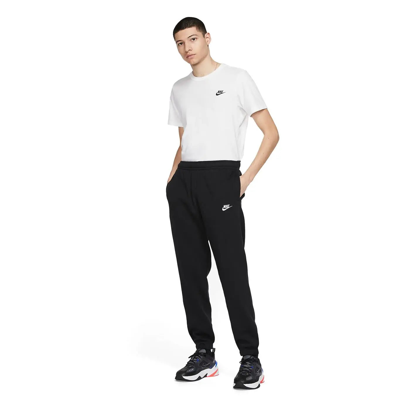 Nike M Calças Cardadas Pretas Nike