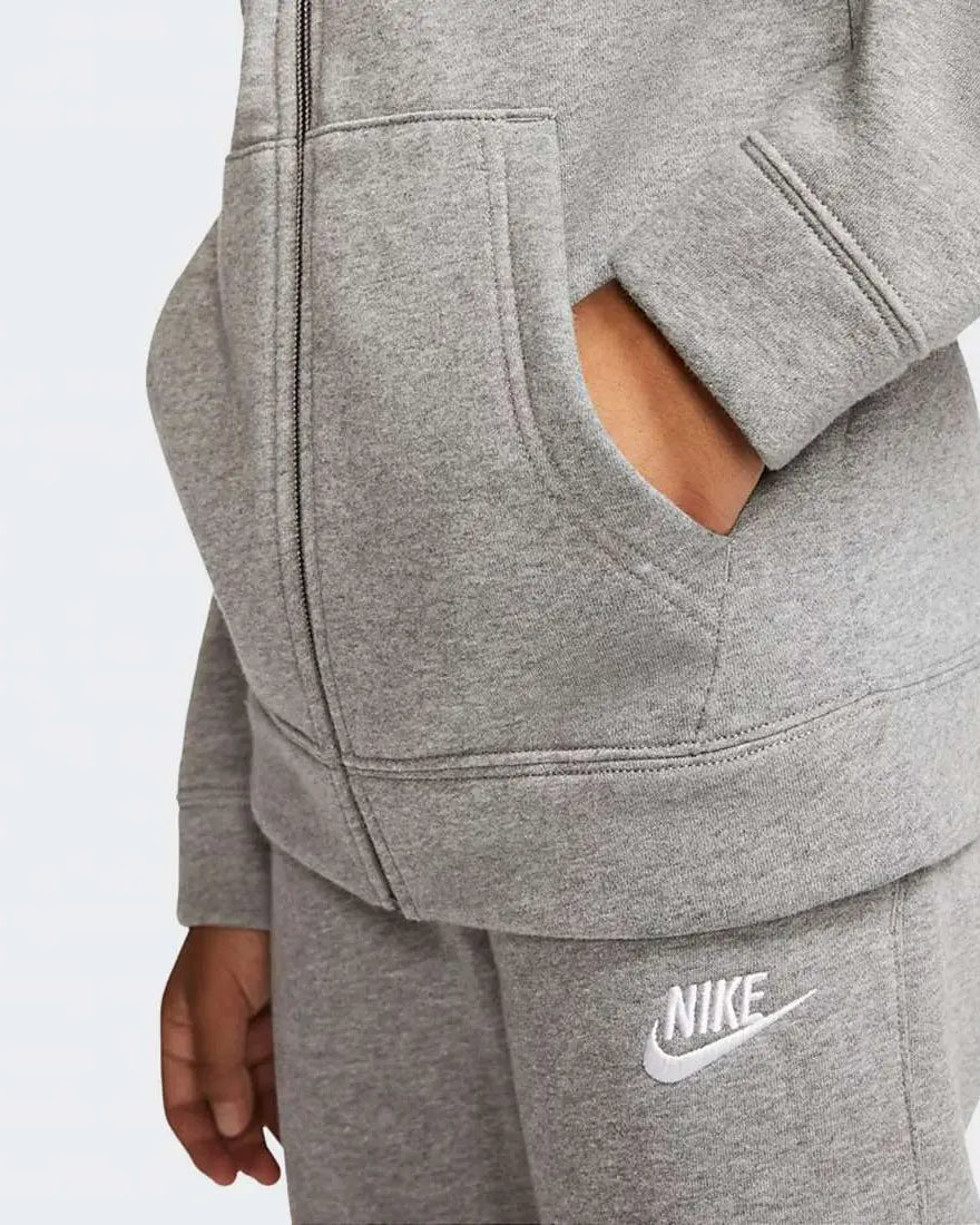 Nike Fato de Treino Fleece Jr Cinza Nike