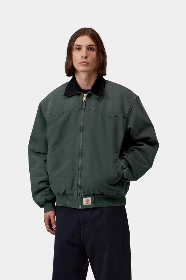 Blusão Homem Carhartt WIP OG Santa Fe Verde Carhartt