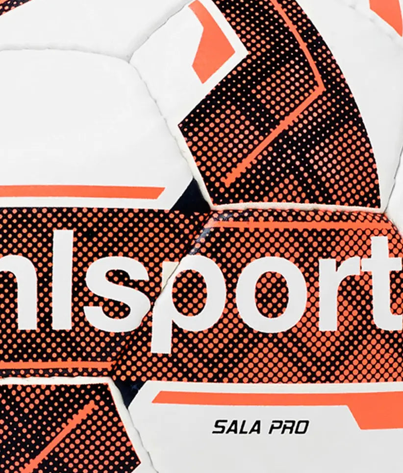 Bola de futebol Uhlsport Sala Pro Branco/Laranja