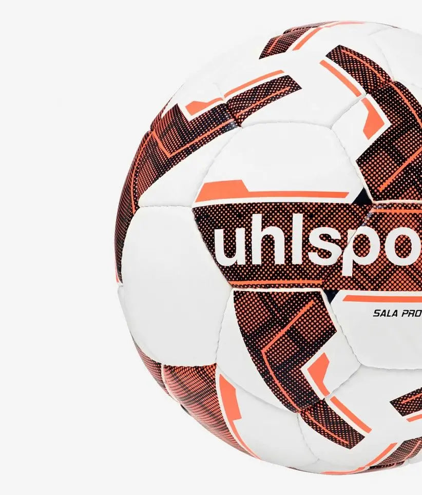 Bola de futebol Uhlsport Sala Pro Branco/Laranja