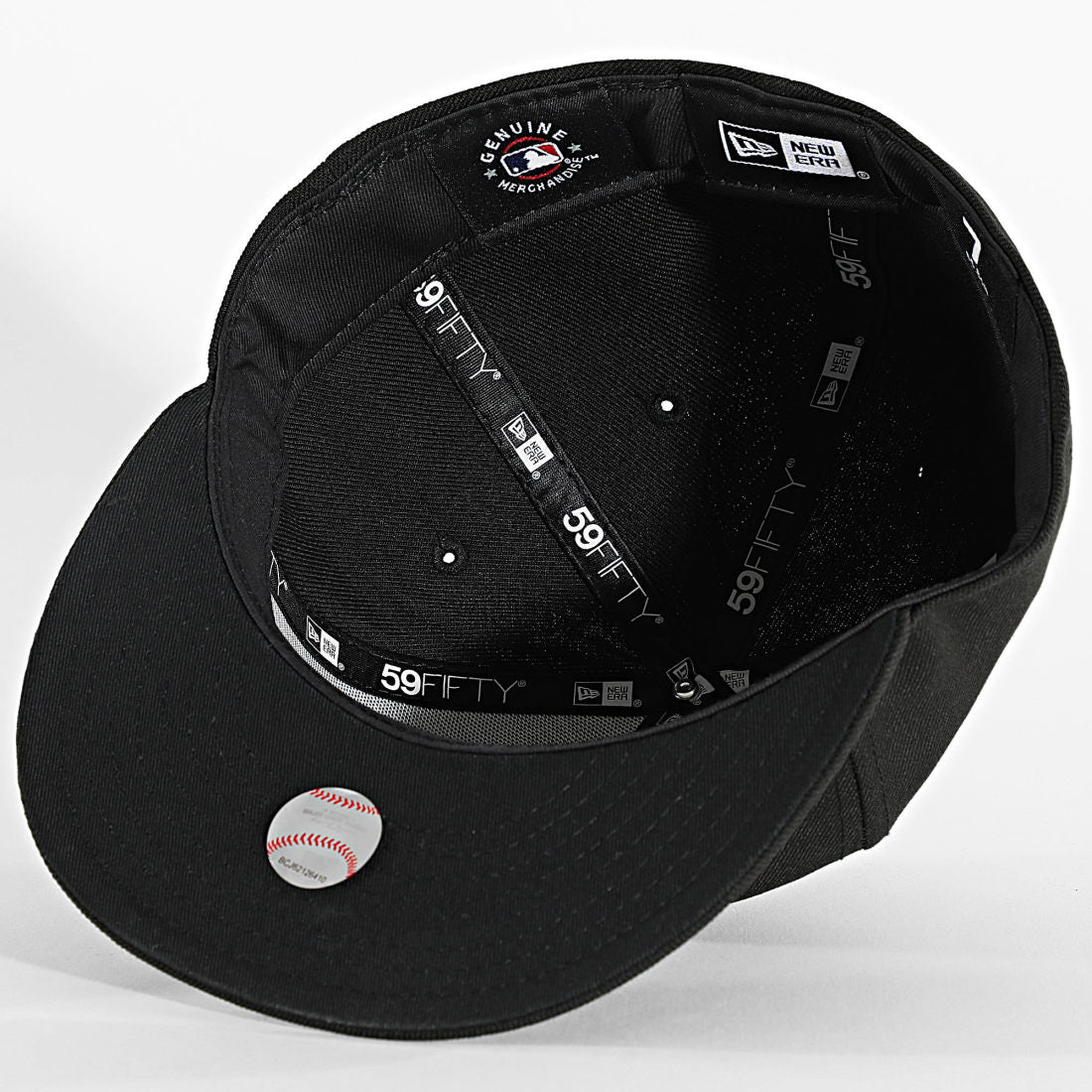 Boné New Era 59Fifty Fitted New Yorker Yankees Preto New Era