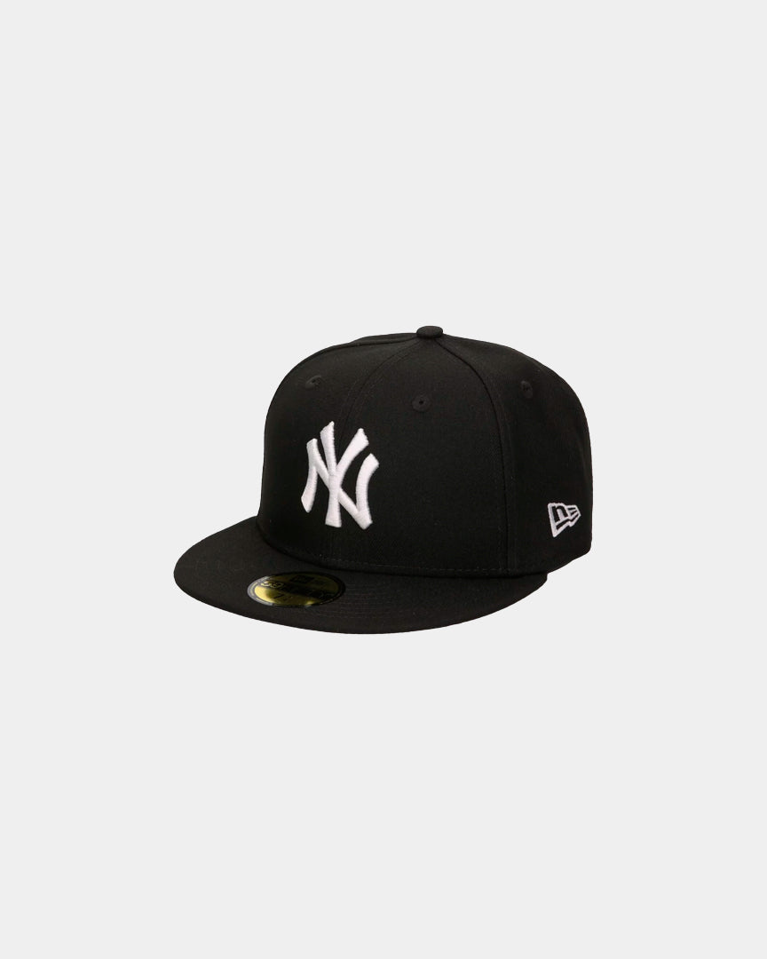Boné New Era 59Fifty Fitted New Yorker Yankees Preto/Branco