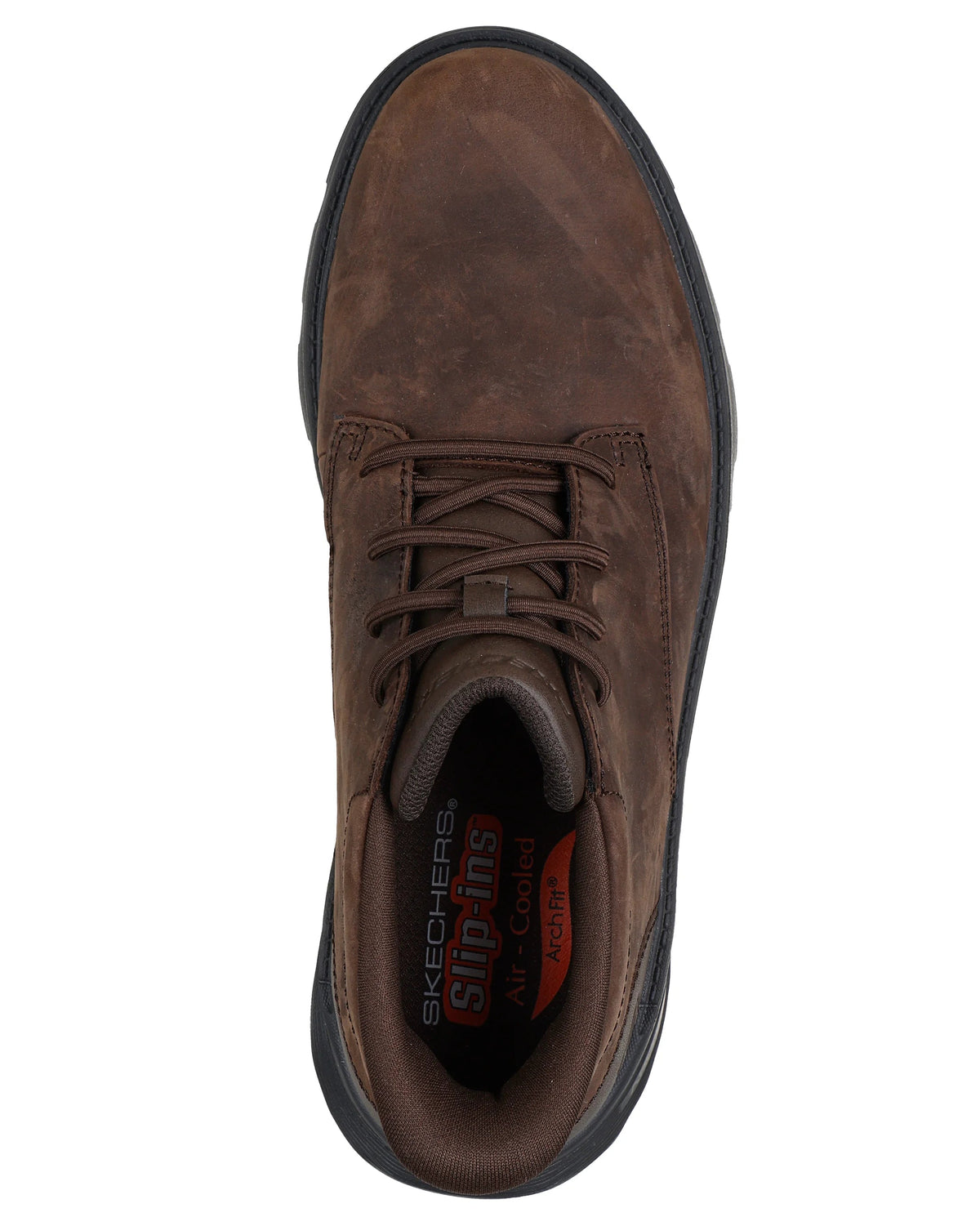 Bota Homem Skechers Slip-ins Relaxed - Arch Fit Garza Castanha Skechers