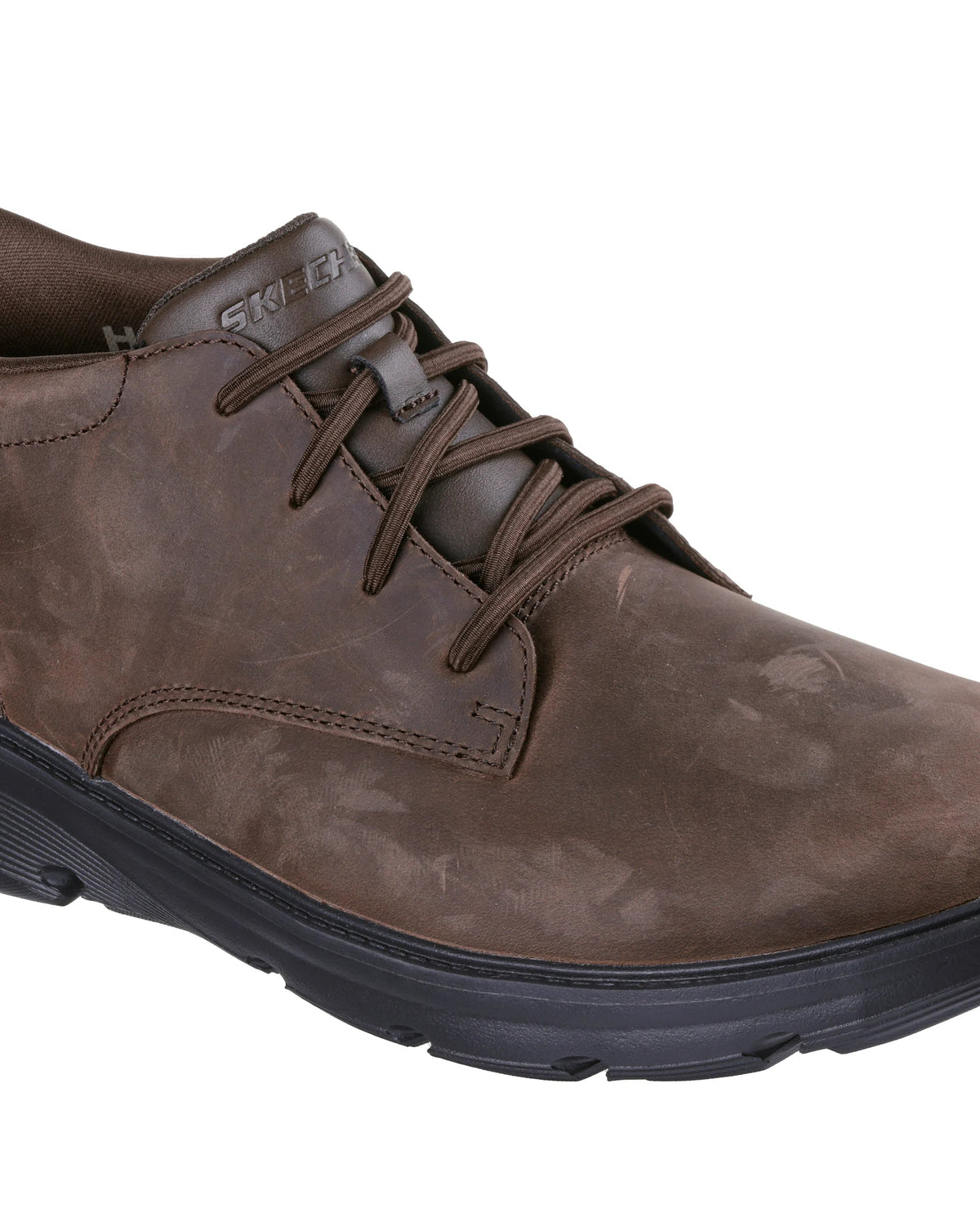 Bota Homem Skechers Slip-ins Relaxed - Arch Fit Garza Castanha Skechers