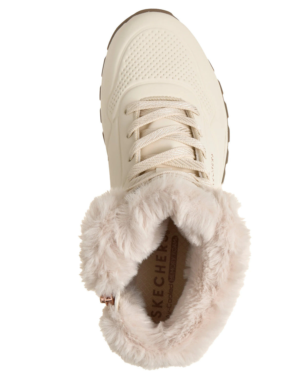Bota Mulher Skechers Uno Rugged Antiderrapante Branco Skechers
