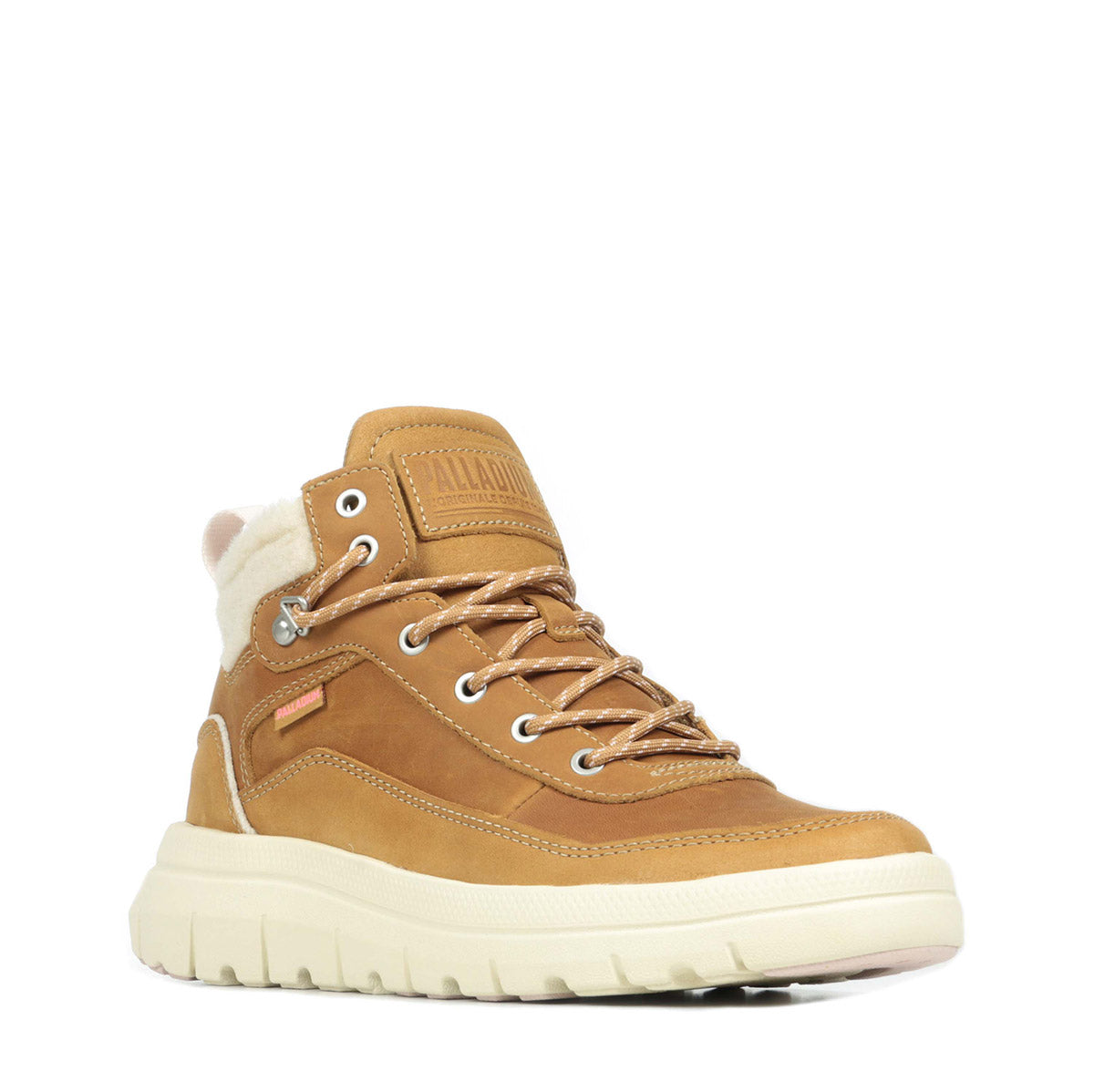 Bota Palladium Pallaflex Mulher Castanha