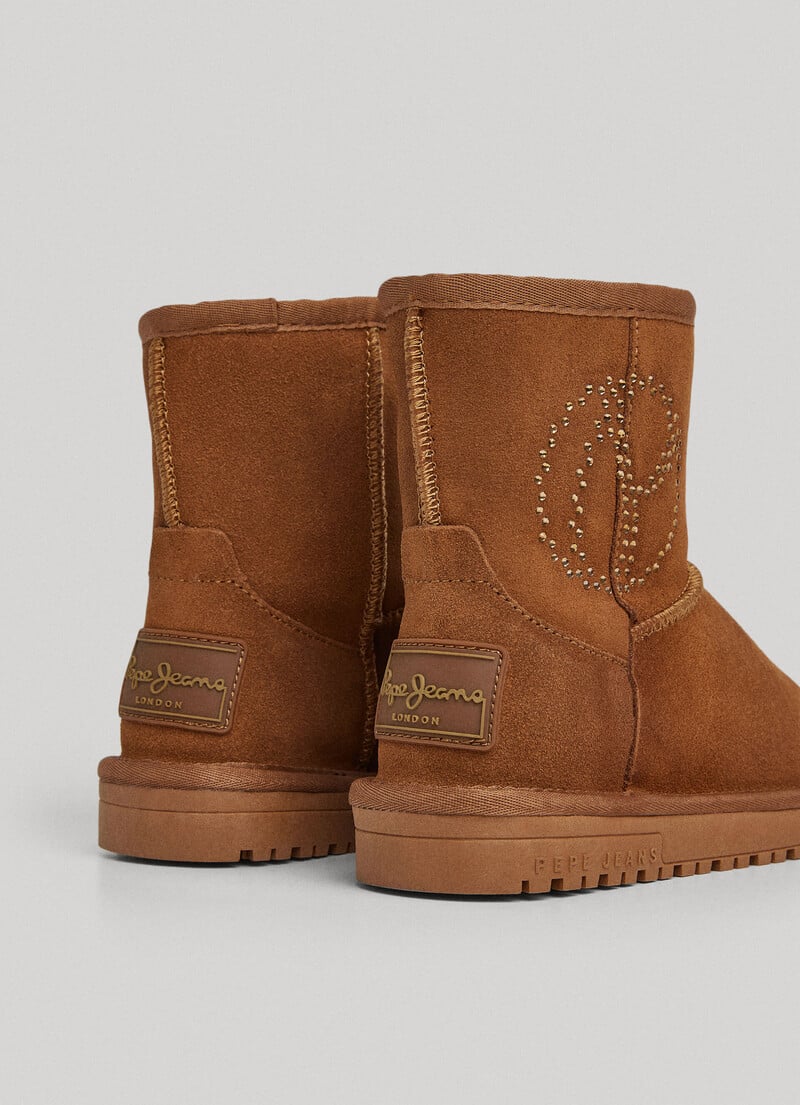 Botas Pepe Jeans Diss Gloss J Castanha
