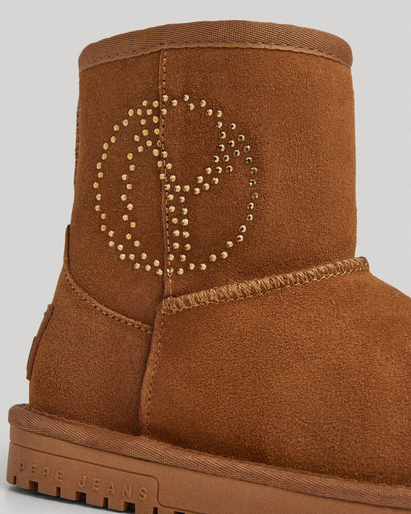 Botas Pepe Jeans Diss Gloss J Castanha