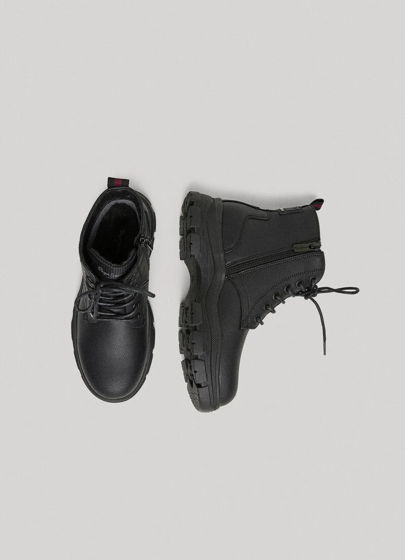 Botas Pepe Jeans Track Boot J Pretas