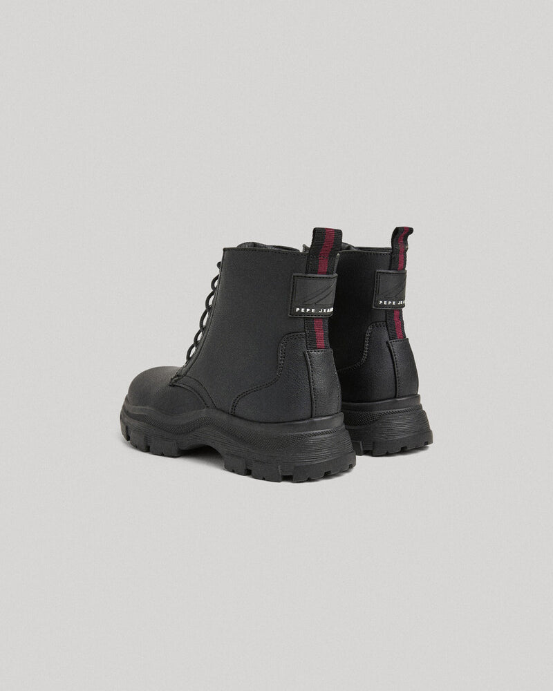 Botas Pepe Jeans Track Boot J Pretas