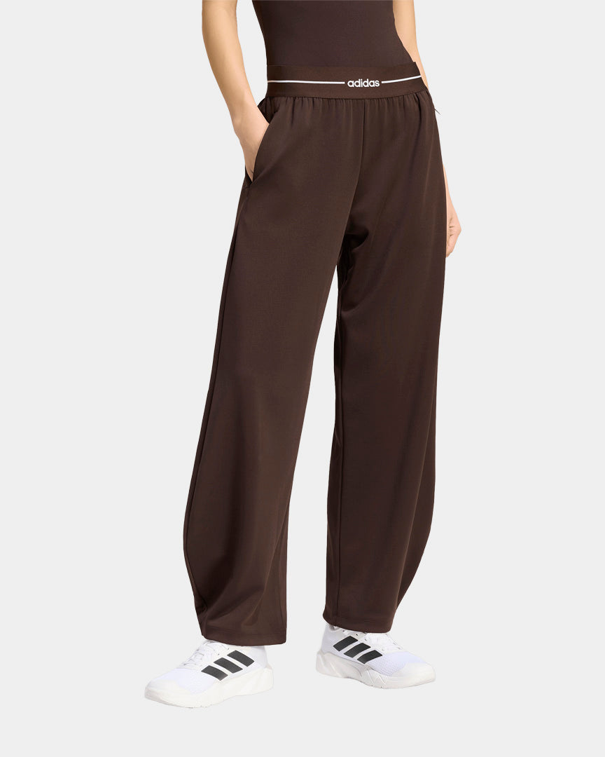 Calças Adidas Mulher Barrel Castanho Adidas