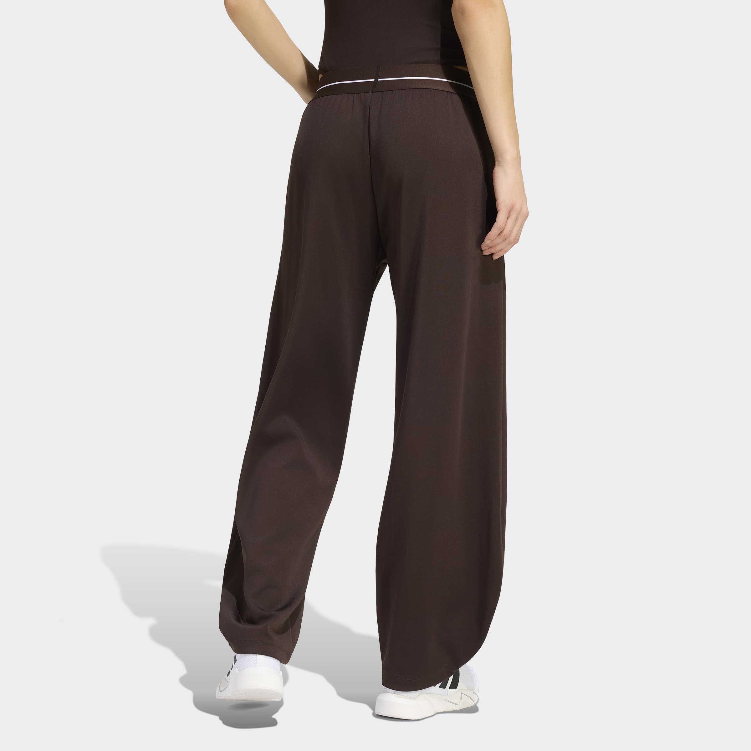 Calças Adidas Mulher Barrel Castanho Adidas