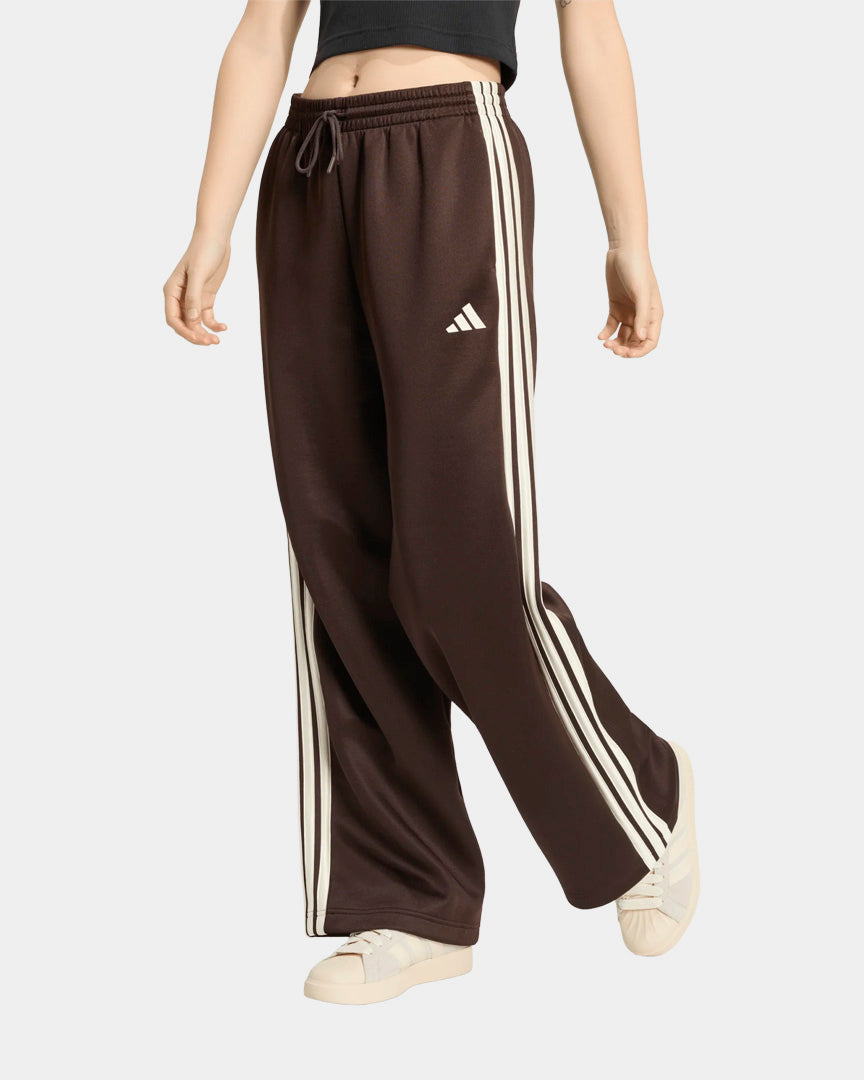 Calças Adidas Stadium 3S Mulher Castanho/Branco Adidas